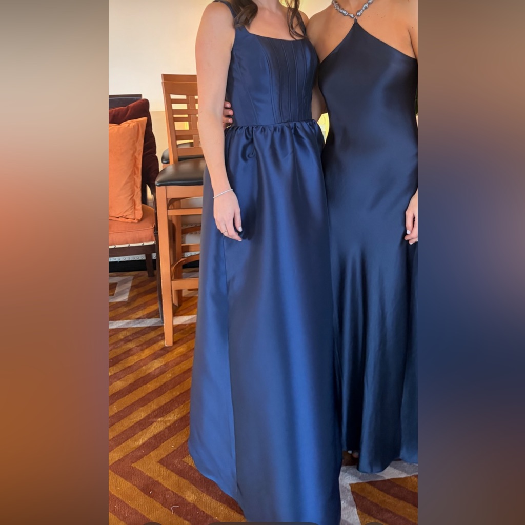 Bari Jay Navy Gown Style 2504